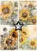Paper Favourites A6 Paper Pack - Vintage Sunflower