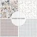 Simple and Basic Design Paper SBP770 - Dried Flowers and more 30,5x30,5cm (bestilling)