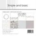 Simple and Basic Design Paper SBP570 - Dried Flowers and more 15x15cm (bestilling)