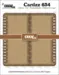 Crealies Dies Cardzz 634 - Gatefold Notebook card square
