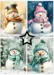 Paper Favourites A6 Paper Pack - Christmas Snowman