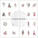 Simple and Basic Design Paper SBP572 - Cozy Watercolour Christmas 15x15cm (bestilling)