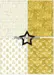 Paper Favourites A5 Paper Pack PFA235 - Gold Christmas