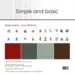 Simple and Basic Design Paper SBP775 - Cute Christmas 30,5x30,5cm (bestilling)