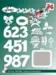 By Lene dies BLD1884 - Christmas Numbers