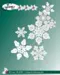 By Lene dies BLD1887 - Snowflakes