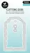 Studio Light dies -Torn Edge Cutting Die Rectangle Tag