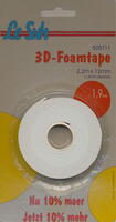 3D foam tape i rulle 1,9mm x 2,2meter