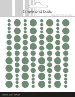 Simple and Basic Enamel Dots SBA009 - Eucalyptus