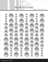 Simple and Basic Enamel Dots SBA029 - Metallic Silver Matte