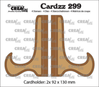 Crealies Dies Cardzz 299 - Card holder