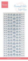 Marianne Design Enamel Dots PL4526 - Light Blue glitter