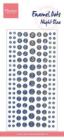 Marianne Design Enamel Dots PL4525 - Night Blue glitter