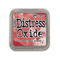 Distress Oxide Lumberjack Plaid