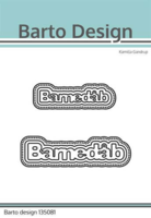 Barto Design Dies 135081 - Barnedåb