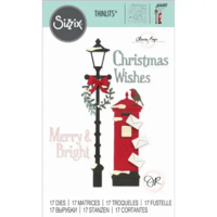 Sizzix Thinlits Die Set - Letters at Christmas