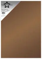 Paper Favourites Pearl Paper 140g - Golden Brown