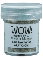 WOW! Embossing Powder Blue Aventurine