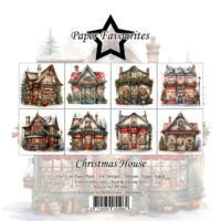 Paper Favourites 15x15 PF504 Christmas House