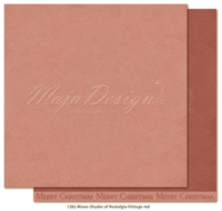 Maja Design - Nostalgia  - 12x12" Monochromes Vintage red