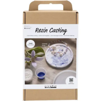 DIY Kit - Resin Støbning Rund Bakke