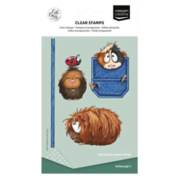 Forudbestilling: Carla Creates - Clear Stamps Guinea Pigs 3