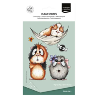 Forudbestilling: Carla Creates - Clear Stamps Guinea Pigs 1