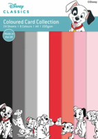 Forudbestilling: 101 Dalmatians A4 Coloured Card Collection