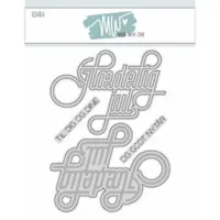 Made with Love dies 63464 - Glædelig Jul Script