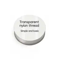 Simple and basic Transparent nylon thread