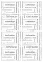 Papir m/konfirmation grå