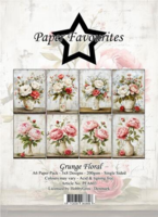Paper Favourites A6 Paper Pack - Grunge Floral
