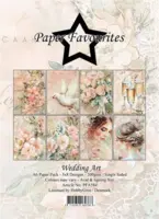 Paper Favourites A6 Paper Pack - Wedding Art