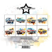 Paper Favourites 15x15 PF265 Muscle Cars