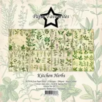 Paper Favourites 30,5x30,5 PF737 Kitchen Herbs