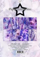 Paper Favourites A5 Paper Pack PFA199 - Alcohol Ink - Lavender