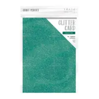 Tonic/Craft Perfect glitter Card  - Turquoise lake