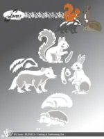 By Lene dies BLD1823 - Forest Friends