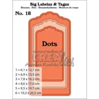 Crealies Dies Big Labelzz & Tagzz 18