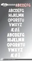 By Lene dies BLD1828 - Alphabet w/Shadow