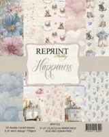 Reprint - Happiness 6x6 Inch Paper Pack