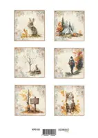 Forudbestilling: Reprint Klippeark - Cozy Season tags