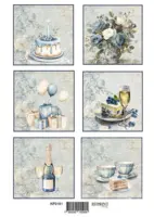 Forudbestilling: Reprint Klippeark - Hip hip horray Tags