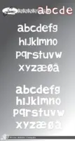 By Lene dies BLD1852 - Alphabet - Small letters
