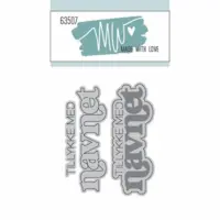 Made with Love dies 63507 - Navnet