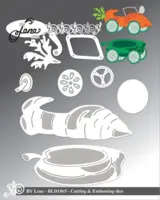 By Lene dies BLD1865 - A vegetable car