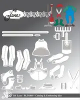 By Lene dies BLD1869 - Accessories for #BLD1856