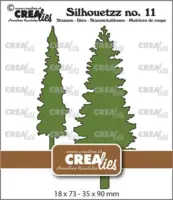 Crealies Dies Silhouetzz 11