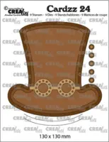 Crealies Dies Cardzz 24 Steampunk hat