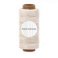 Simple and basic Polyester Thread - Ivory